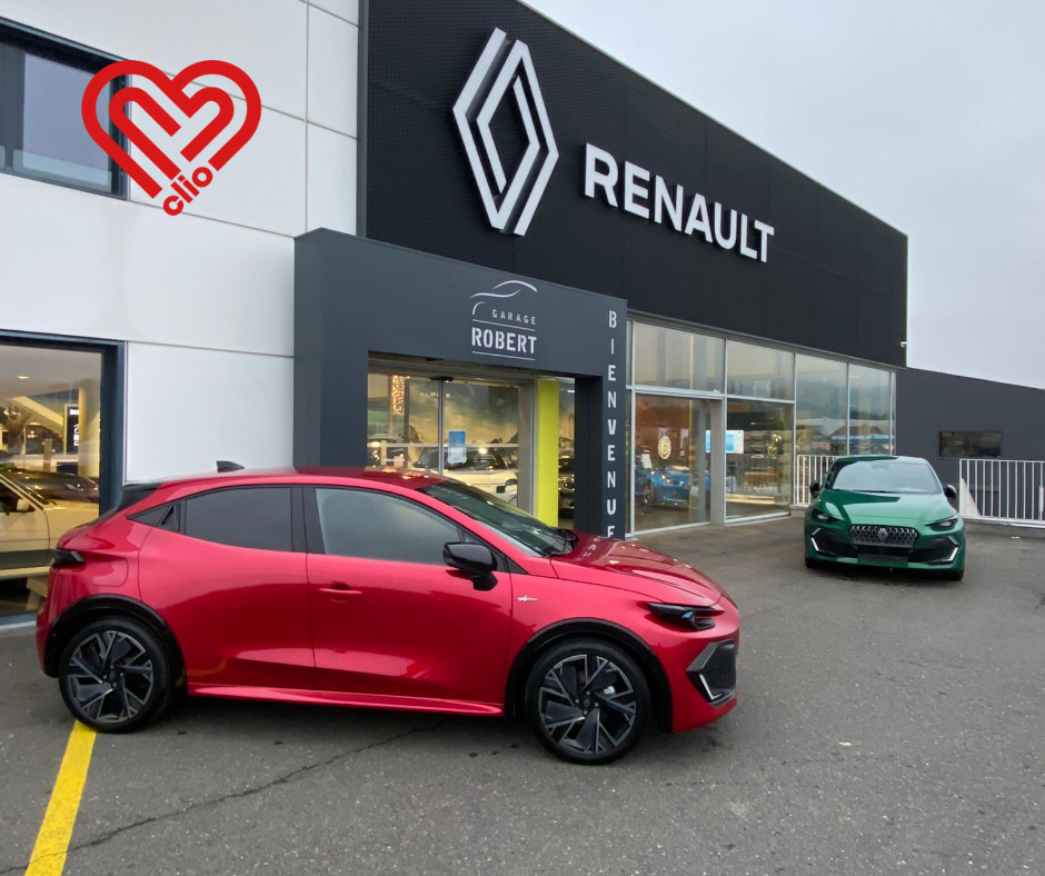 LOVE REDESIGNED : NOUVELLE CLIO EST ARRIVÉE AU GARAGE ROBERT